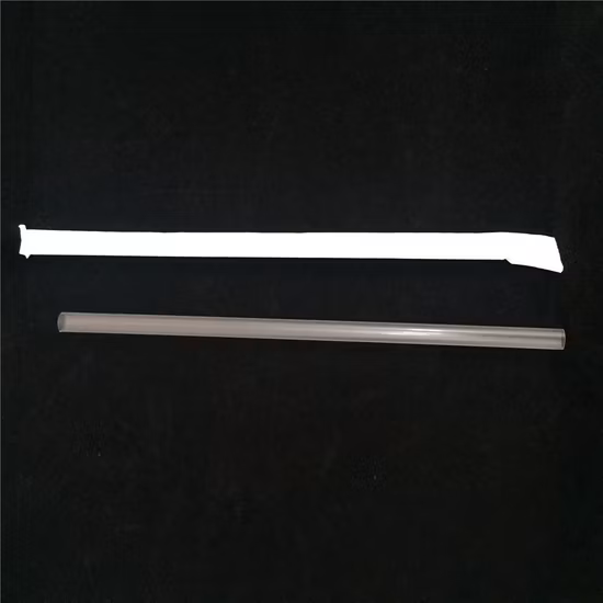 China Manufacturer Hot Sale 10mm/11mm/12mm Biodegradable Plastic Bubble Tea Straw Paper Individual Wrapped with Customized Logo Printed